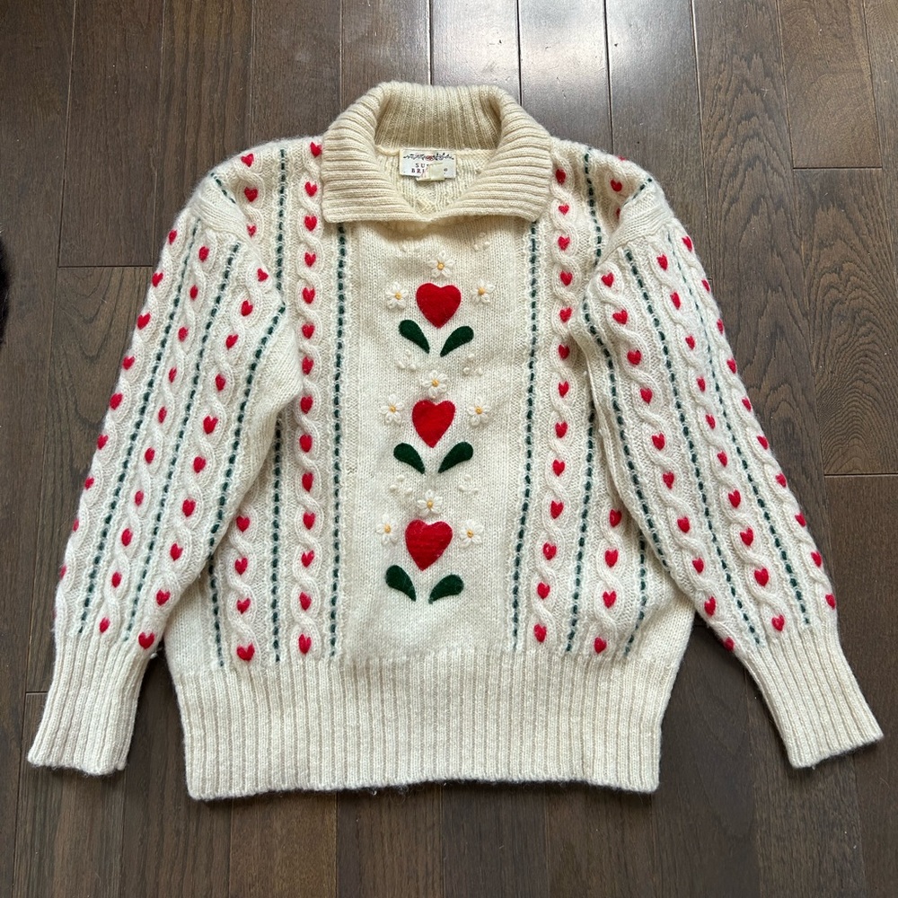 Heart sweater